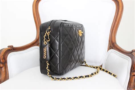 chanel classic camera bag|Chanel classic shopping bag.